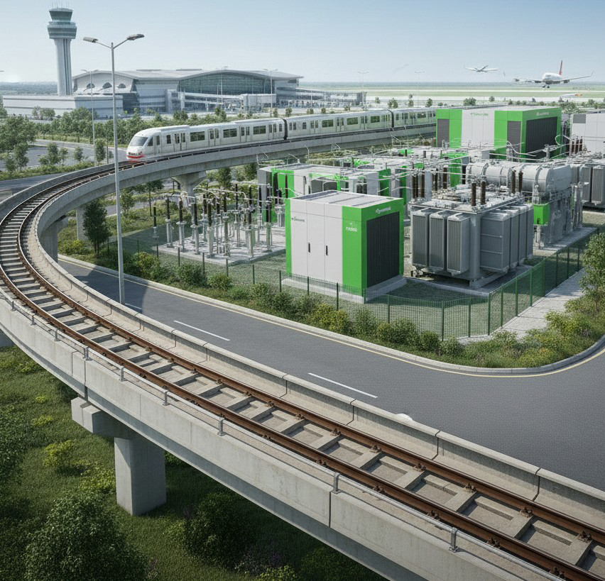 Metro Rail, Airports & Smart Cities